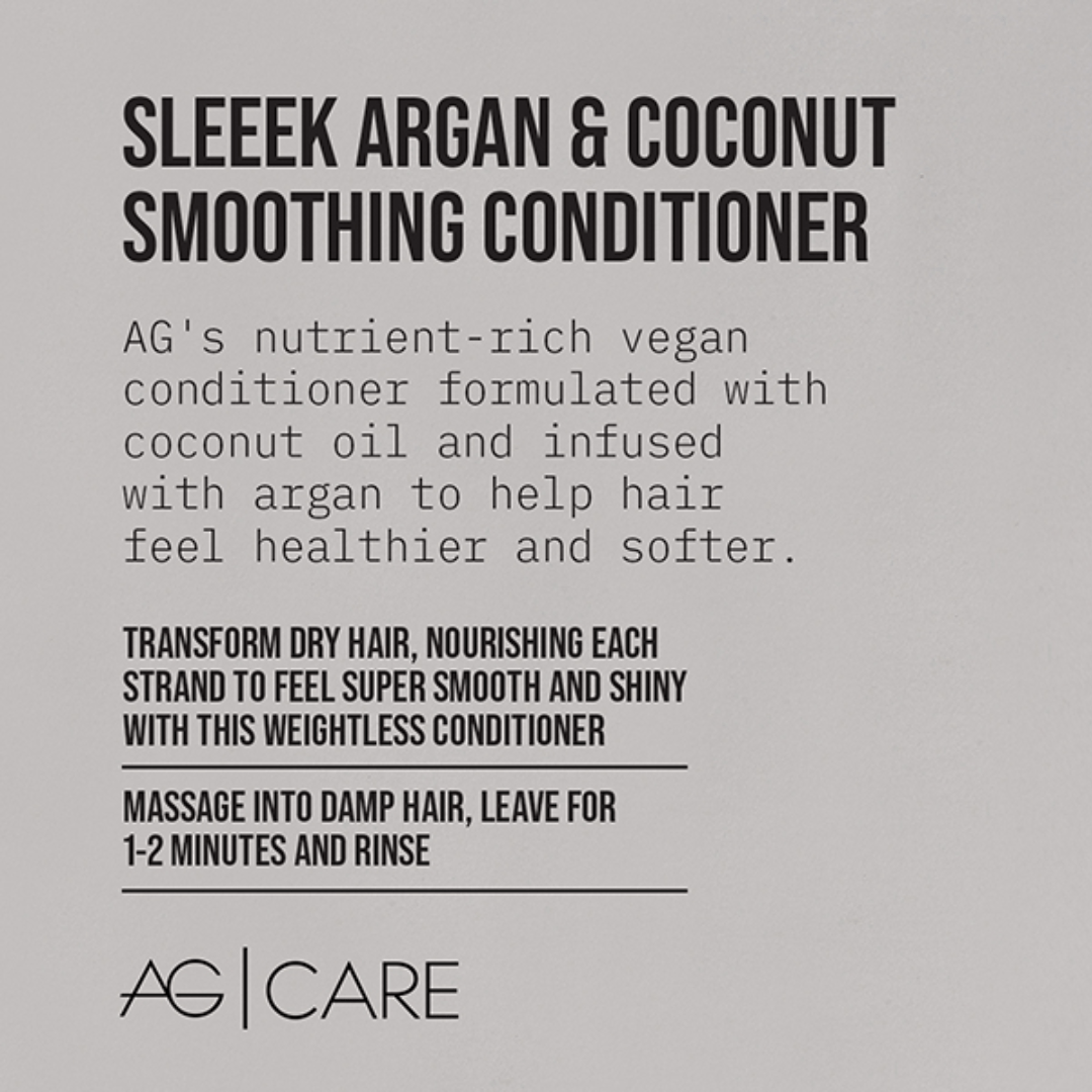 AG_Sleeek argan & coconut conditioner_Cosmetic World