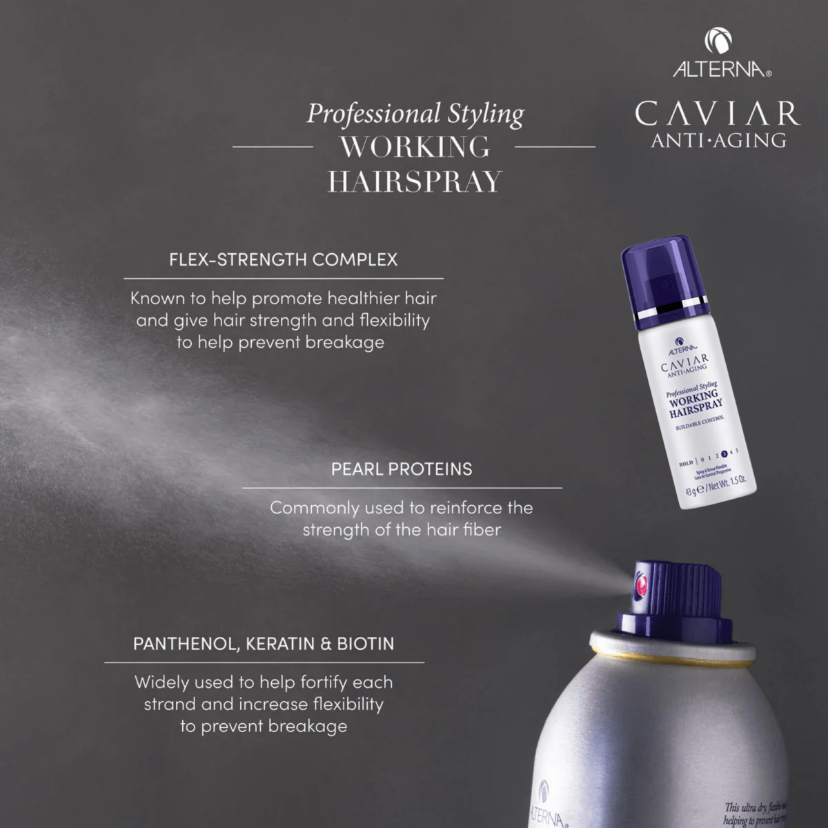 Alterna_Caviar Anti - Aging Working Hairspray_Cosmetic World