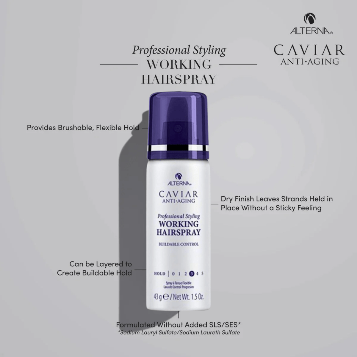 Alterna_Caviar Anti - Aging Working Hairspray_Cosmetic World