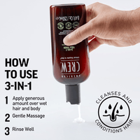 Thumbnail for American Crew_3 - in - 1 Tea Tree Shampoo, Conditioner & Body Wash_Cosmetic World