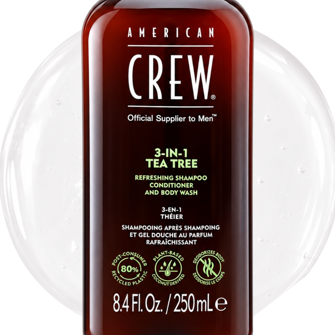 Champô, Condicionador e Gel de Duche 3 em 1 de Tea Tree