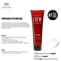 Thumbnail for American Crew_Firm Hold Styling Gel_Cosmetic World