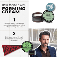 Thumbnail for American Crew_Medium Hold/Medium Shine Forming Cream 85g / 3oz_Cosmetic World
