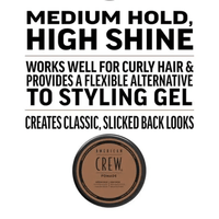 Thumbnail for American Crew_Pomade Medium Hold & High Shine_Cosmetic World