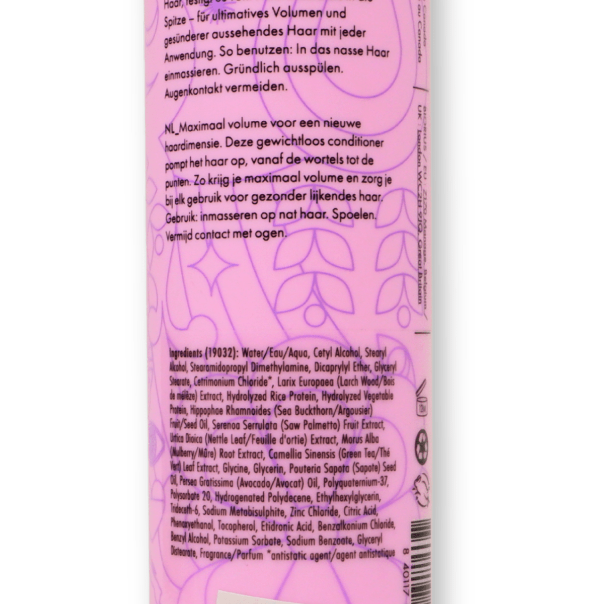 AMIKA:_3D Volume & Thickening Conditioner_Cosmetic World