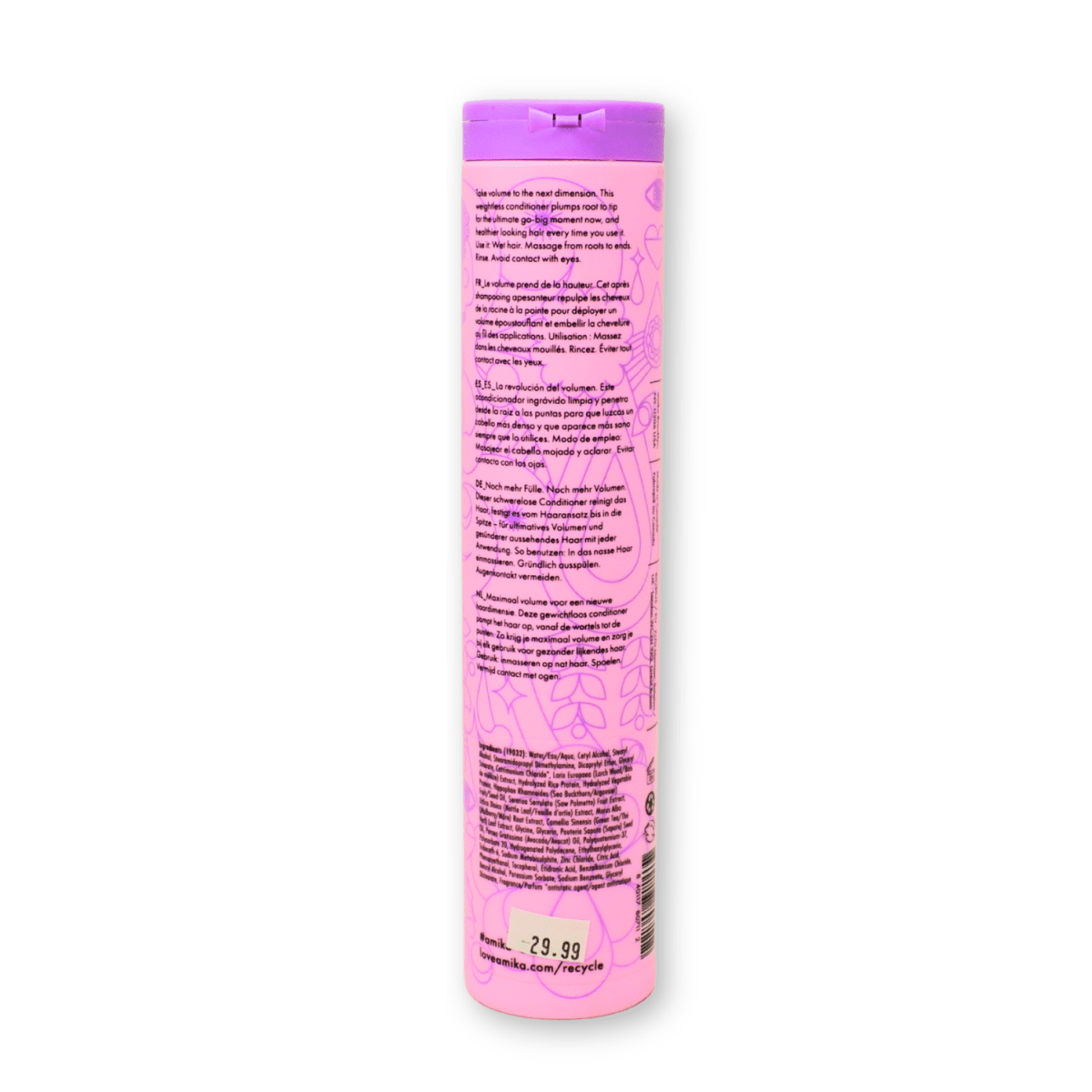 AMIKA:_3D Volume & Thickening Conditioner_Cosmetic World
