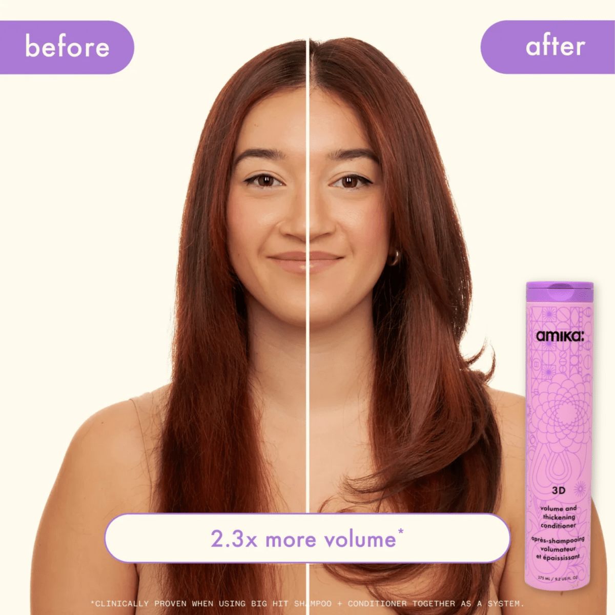 AMIKA:_3D Volume & Thickening Conditioner_Cosmetic World