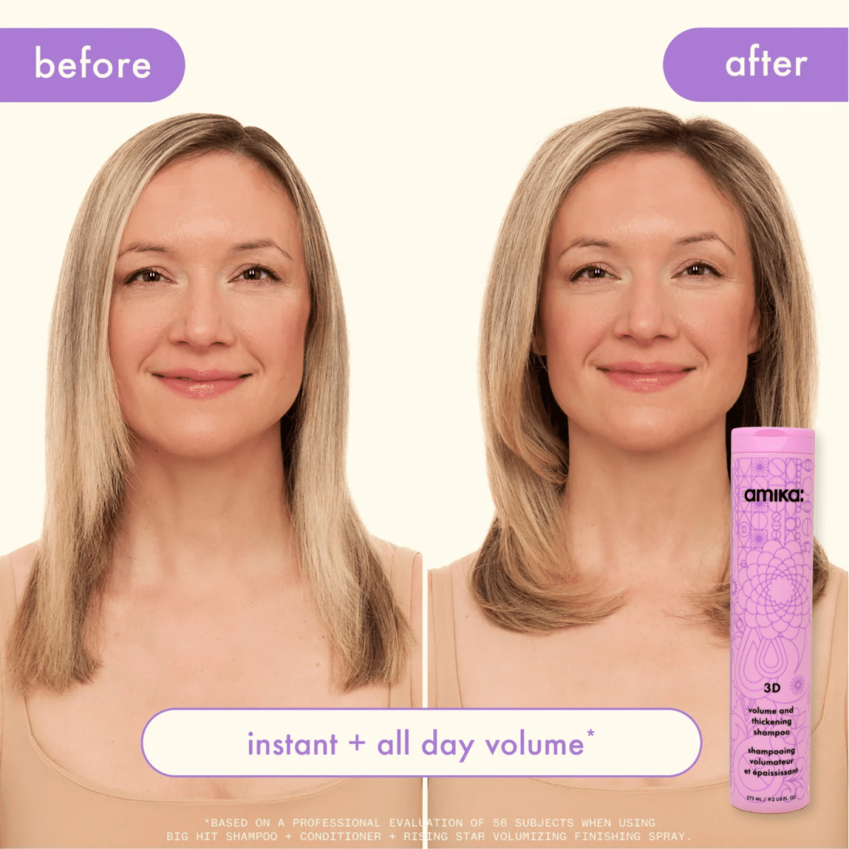 AMIKA:_3D Volume & Thickening Shampoo_Cosmetic World