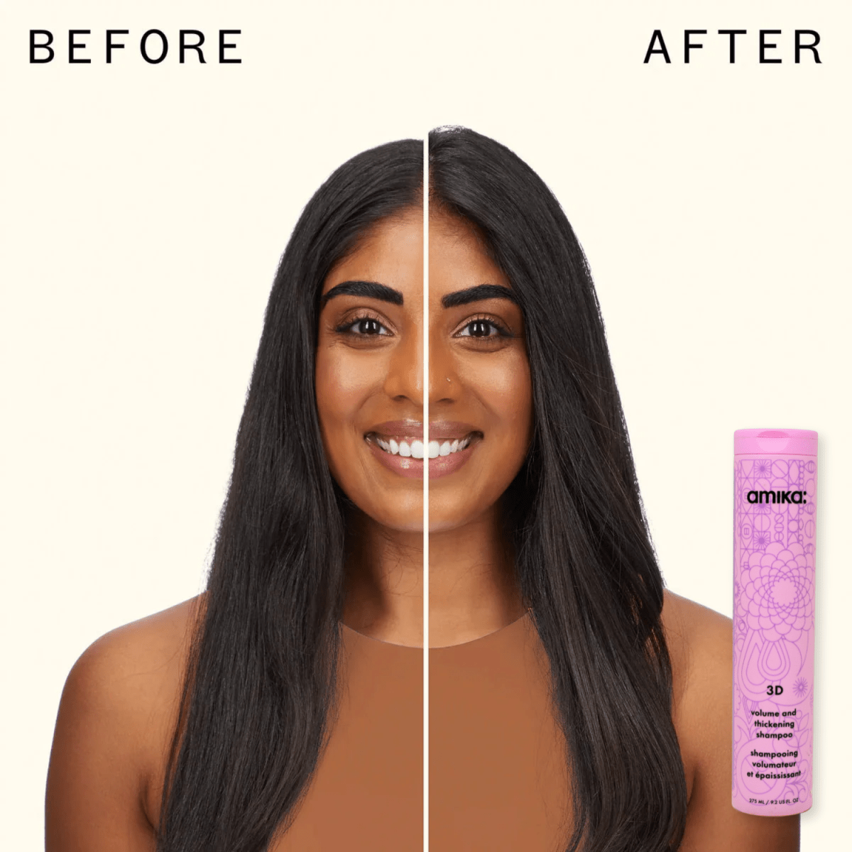 AMIKA:_3D Volume & Thickening Shampoo_Cosmetic World