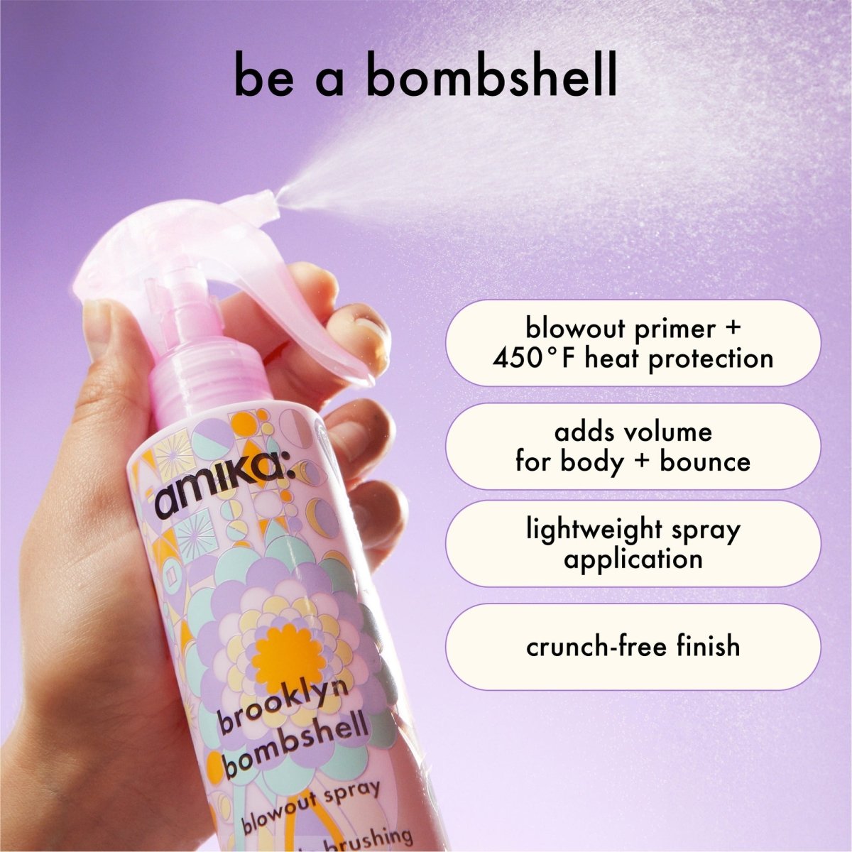 AMIKA:_Brooklyn Bombshell Blowout Spray_Cosmetic World