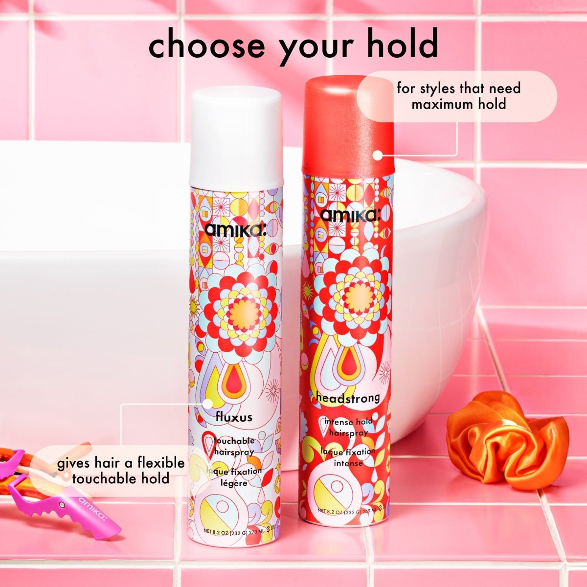 Amika:_Fluxus Touchable Hairspray_Cosmetic World