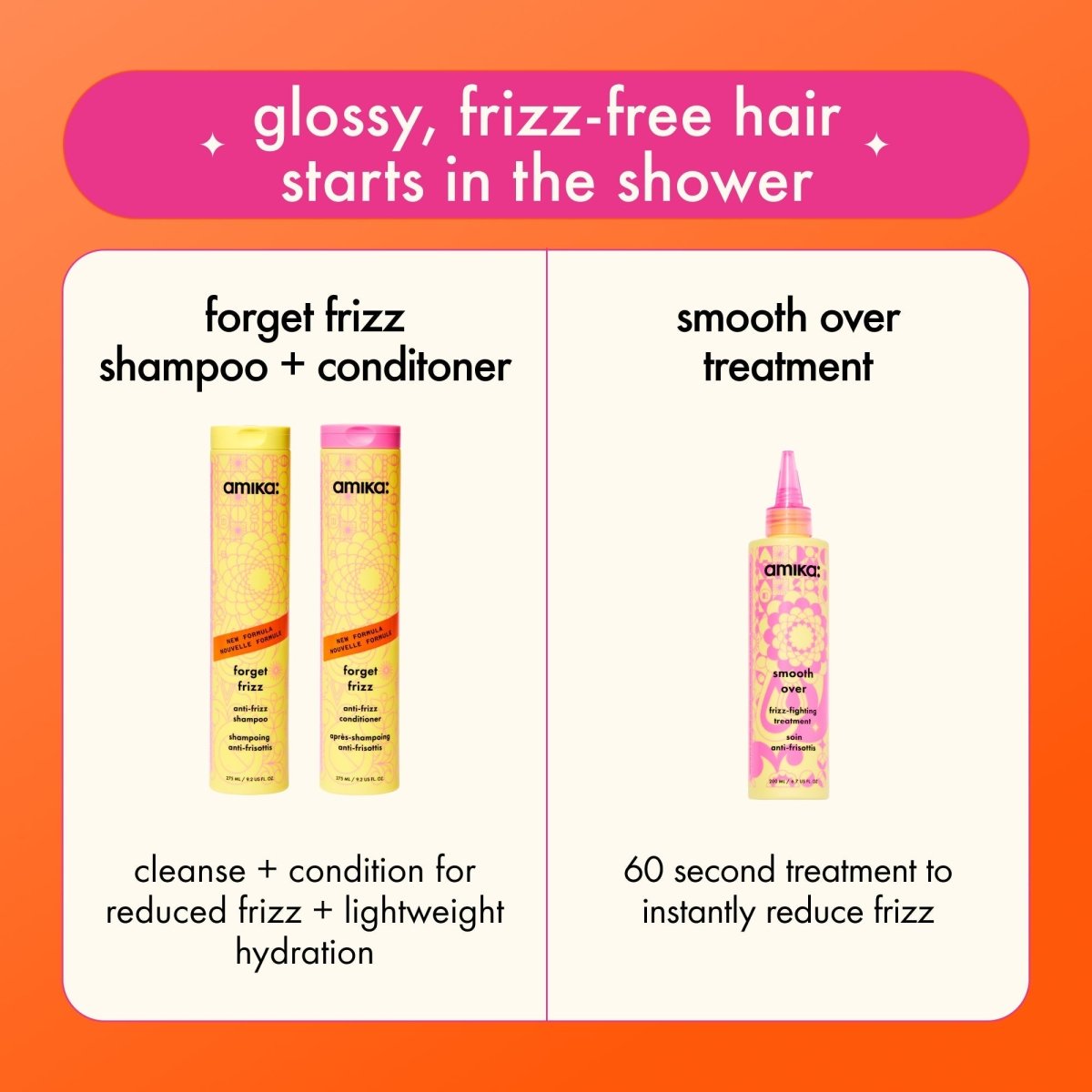 AMIKA:_Forget Frizz Anti - Frizz Shampoo_Cosmetic World