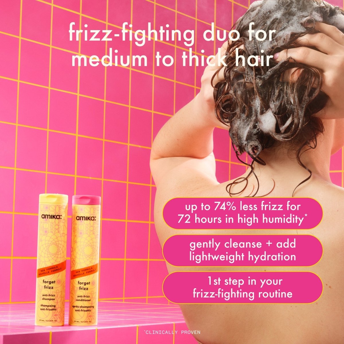 AMIKA:_Forget Frizz Anti - Frizz Shampoo_Cosmetic World
