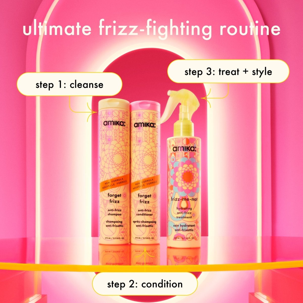 AMIKA:_Forget Frizz Anti - Frizz Shampoo_Cosmetic World