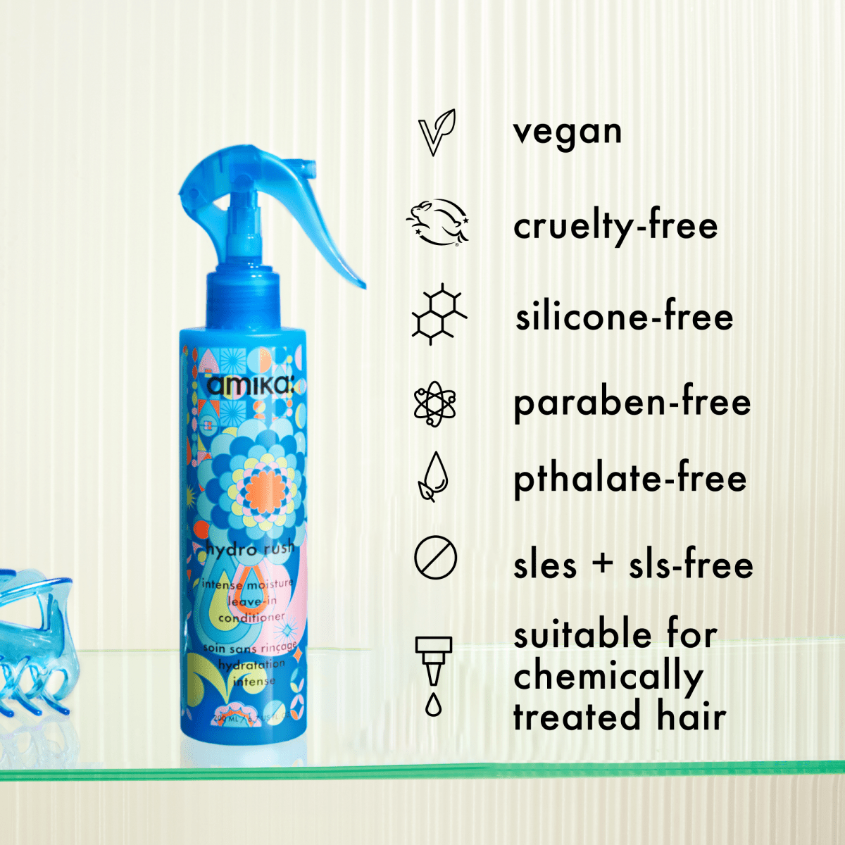 AMIKA:_Hydro Rush Intense Moisture Leave - in Conditioner_Cosmetic World