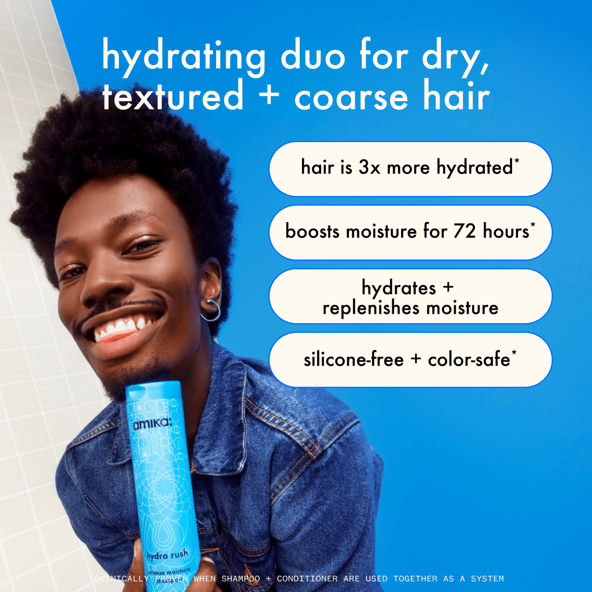 AMIKA:_Hydro Rush Intense Moisture Shampoo_Cosmetic World