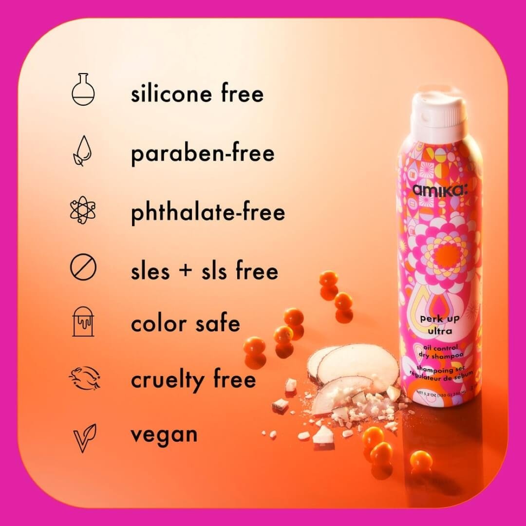 Amika:_Perk Up Ultra Oil Control Dry Shampoo_Cosmetic World