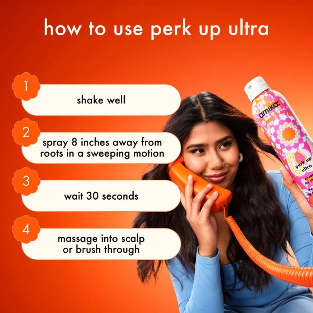 Amika:_Perk Up Ultra Oil Control Dry Shampoo_Cosmetic World