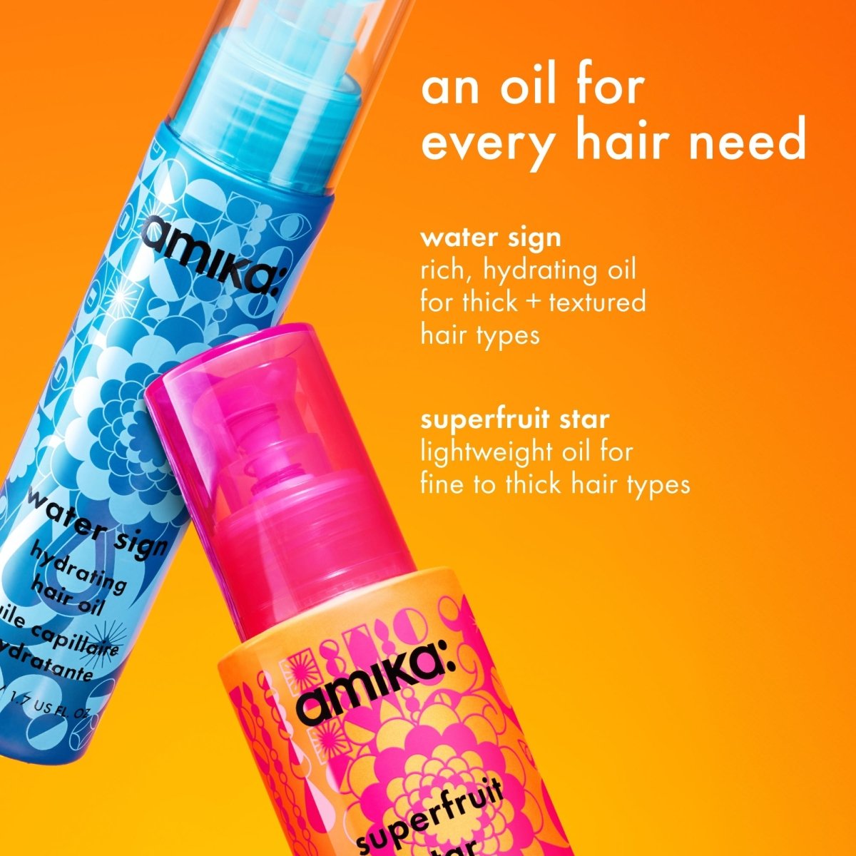 Amika:_Superfruit Star Lightweight Hair Styling Oil_Cosmetic World