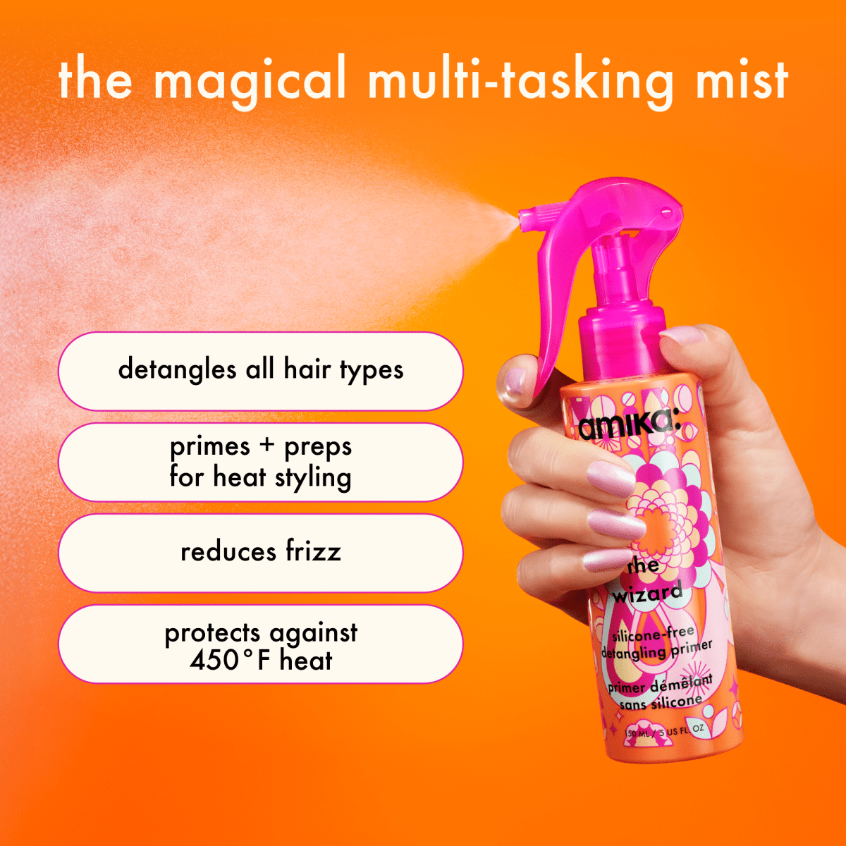 AMIKA:_The Wizard Silicon - free Detangling Primer_Cosmetic World