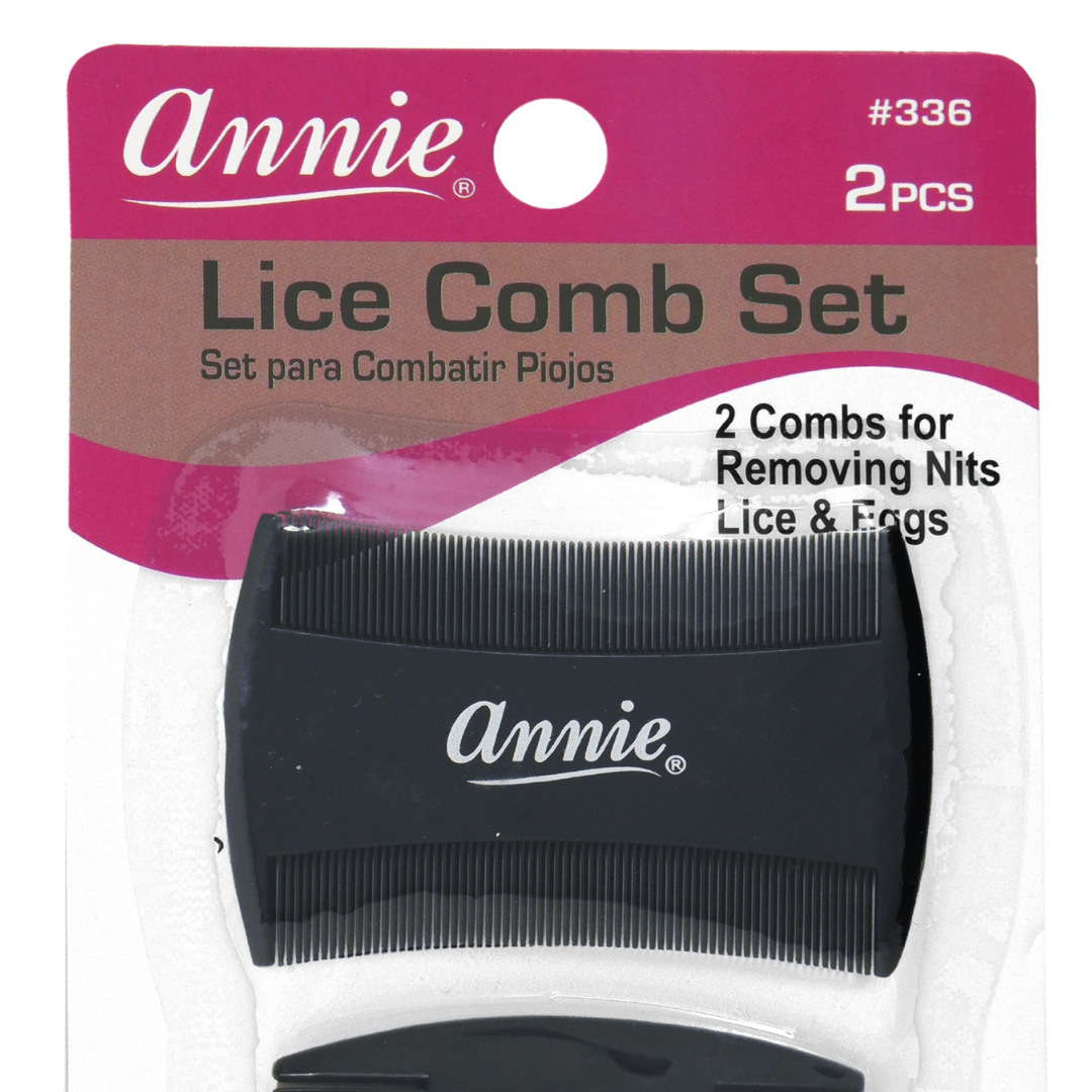 Annie_Lice Comb Set 2 Pcs - 6cm & 8.5cm Wide_Cosmetic World