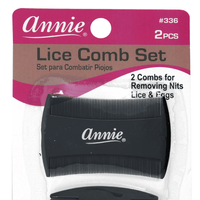 Thumbnail for Annie_Lice Comb Set 2 Pcs - 6cm & 8.5cm Wide_Cosmetic World