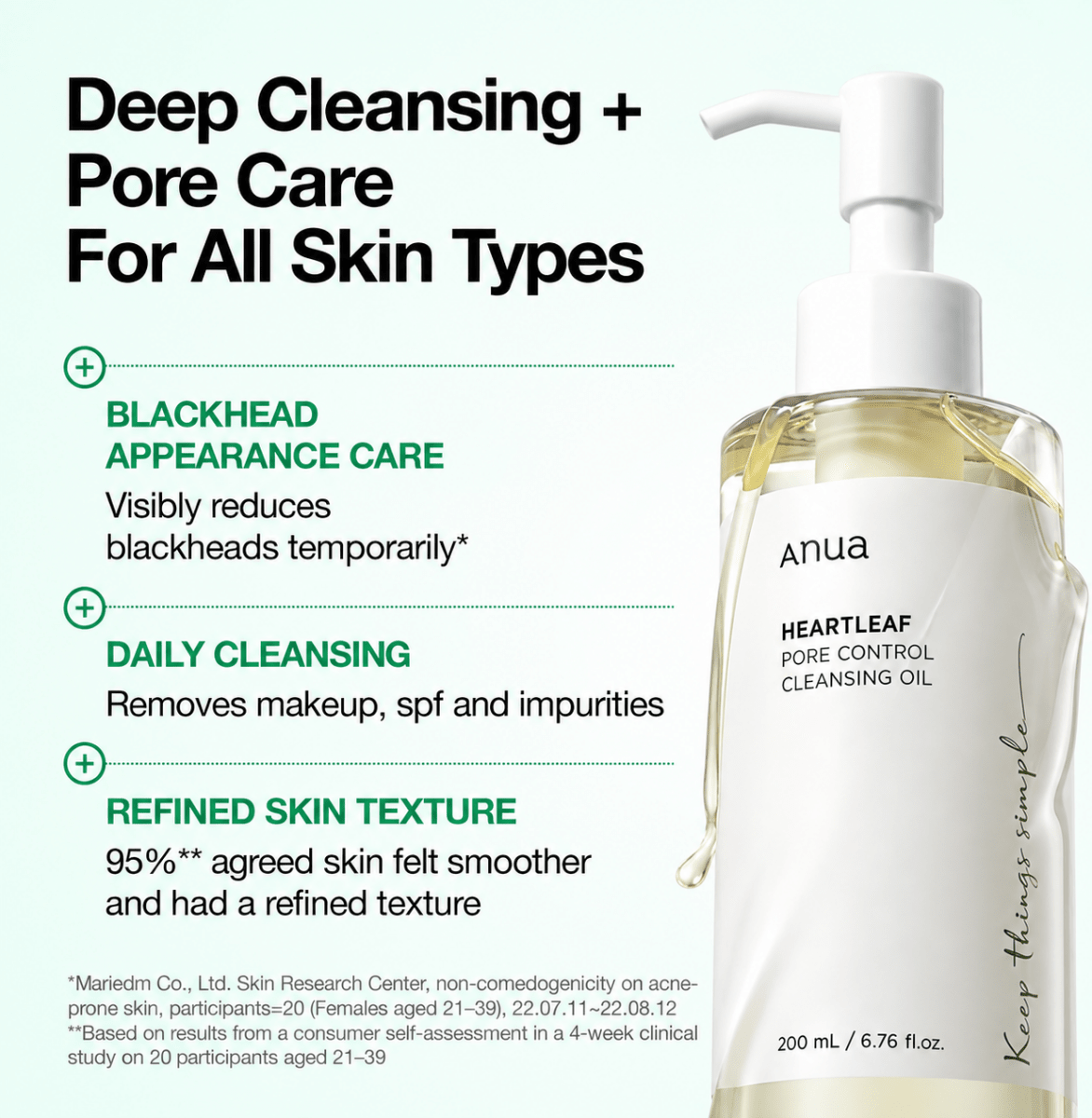 Anua_Heartleaf Pore Control Cleansing Oil_Cosmetic World