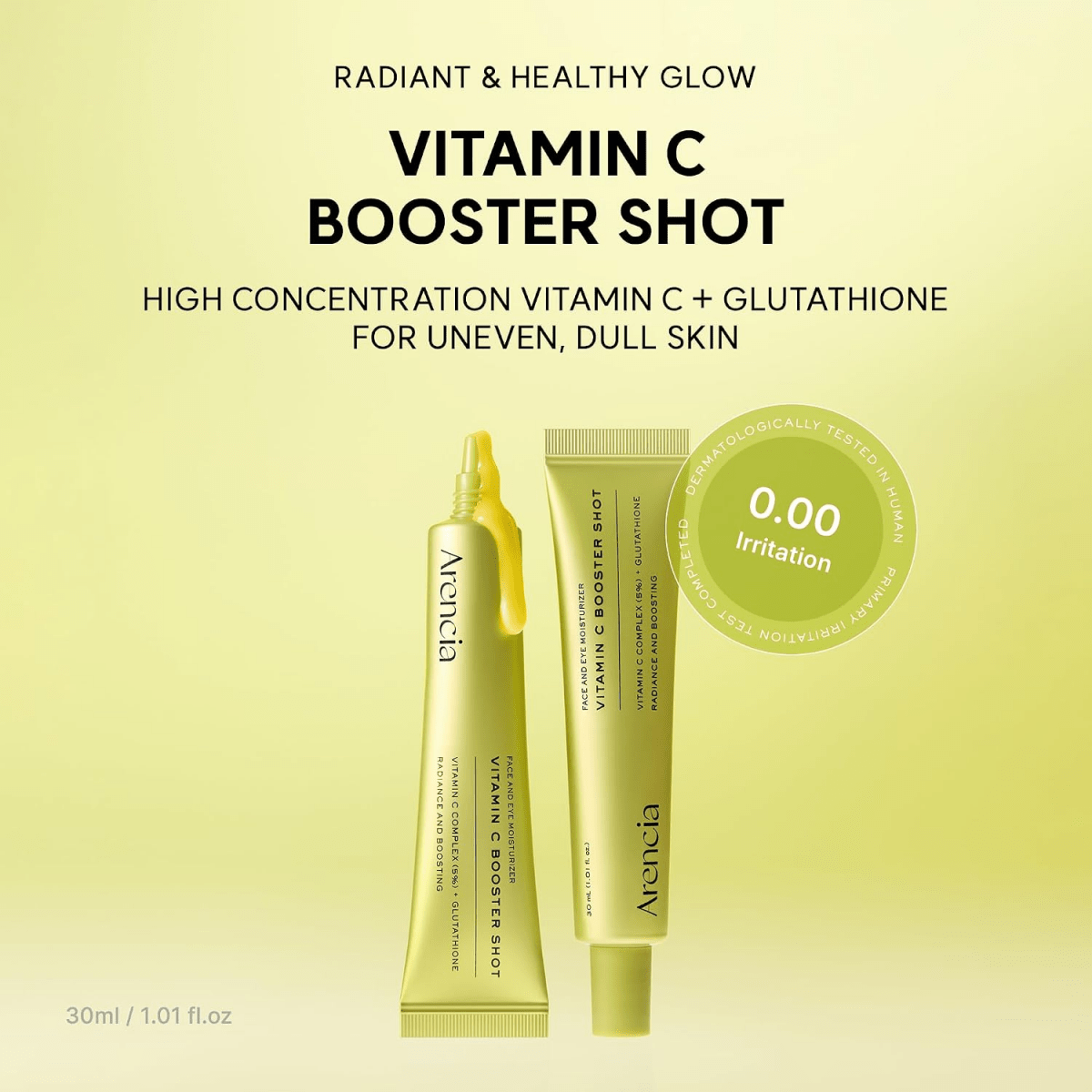 Arencia_Vitamin C Booster Shot Serum Glutathione + Niacinamide_Cosmetic World