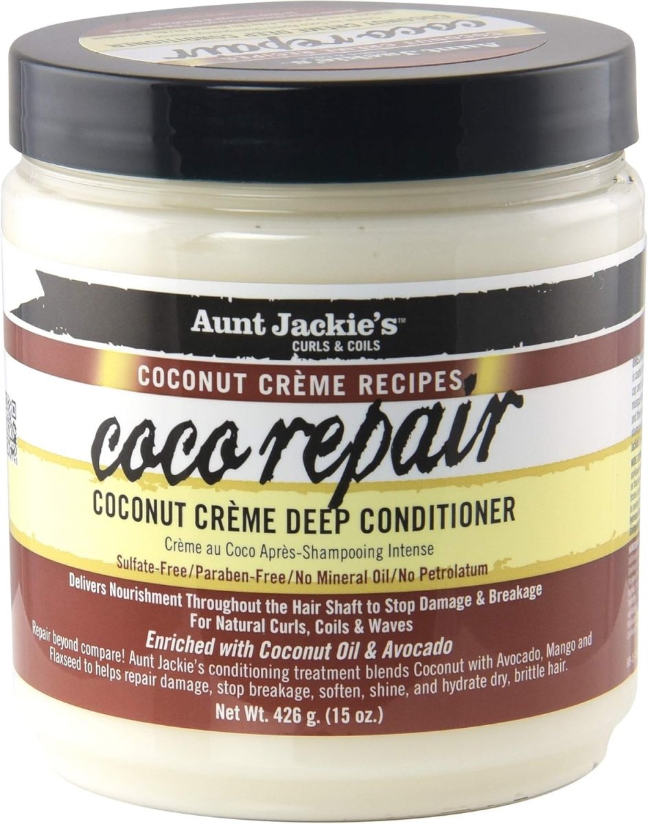 AUNT JACKIE'S CURLS AND COILS_Coco Repair Coconut Creme Deep Conditioner_Cosmetic World