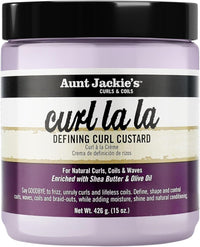 Thumbnail for AUNT JACKIES CURLS AND COILS_Curl La La Defining Curl Custard_Cosmetic World