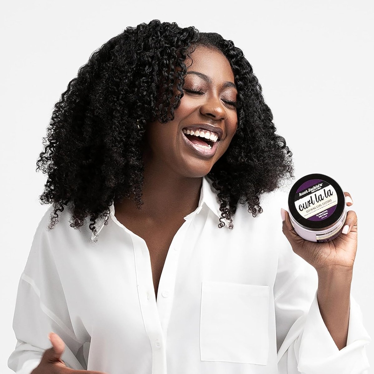 AUNT JACKIES CURLS AND COILS_Curl La La Defining Curl Custard_Cosmetic World