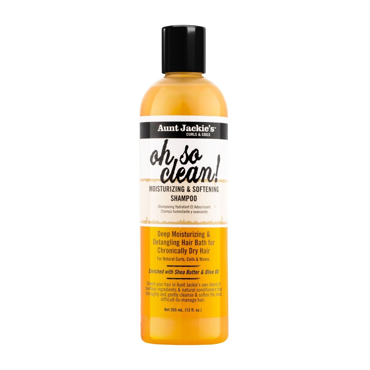 AUNT JACKIE'S CURLS AND COILS_Oh So Clean! Moisturizing & Softening Shampoo_Cosmetic World
