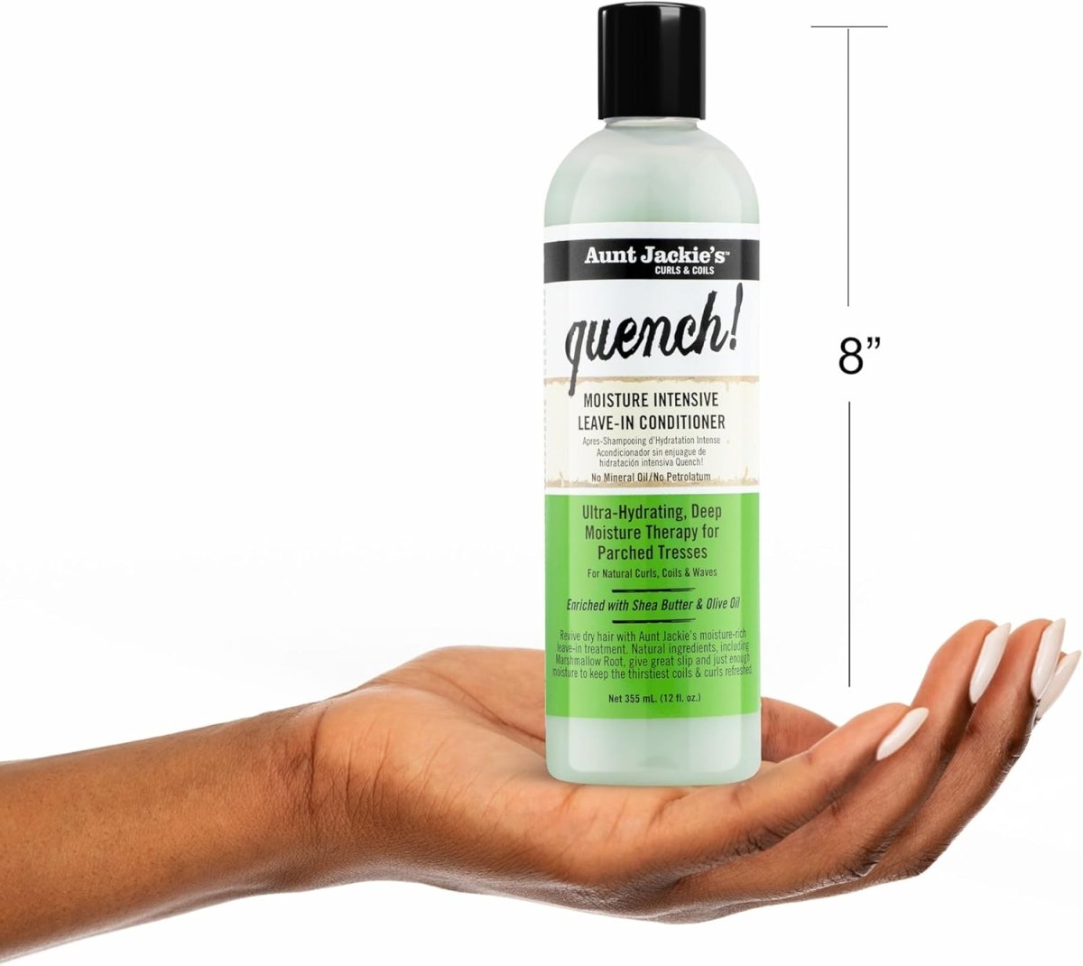 AUNT JACKIE'S CURLS AND COILS_Quench Moisture Intensive Leave - in Conditioner_Cosmetic World