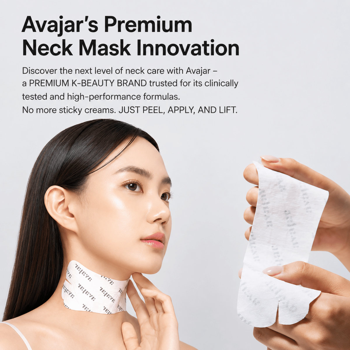 Avajar_Rejuvenating Neck Wrinkle Control Mask_Cosmetic World