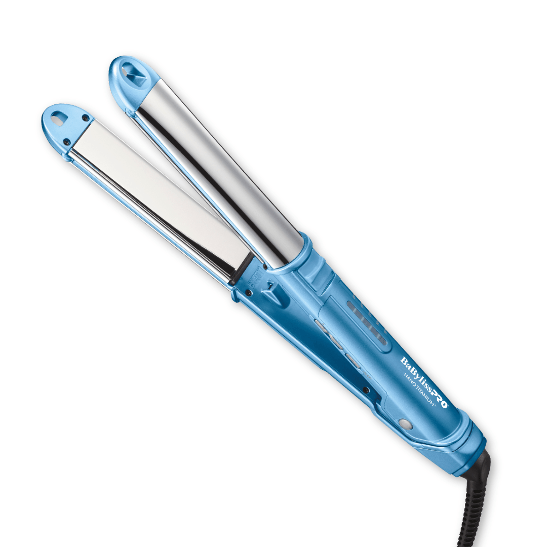 BABYLISS PRO_Nano Titanium 1" Stainless Steel Flat Iron_Cosmetic World