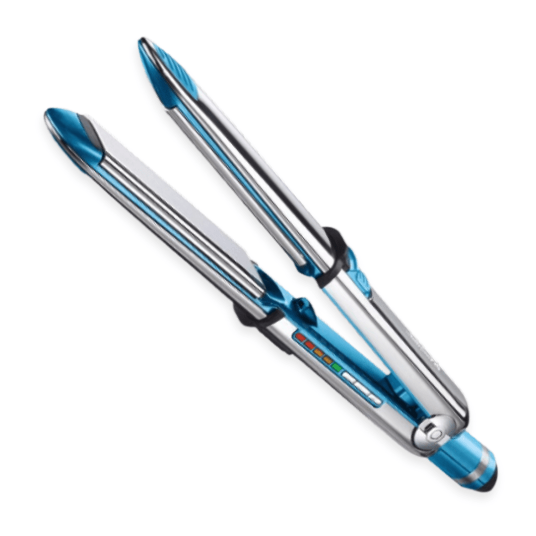 BABYLISS PRO_Nano Titanium Optima 3100 Stainless Steel Straightening 1" Flat Iron with Titanium Plates_Cosmetic World