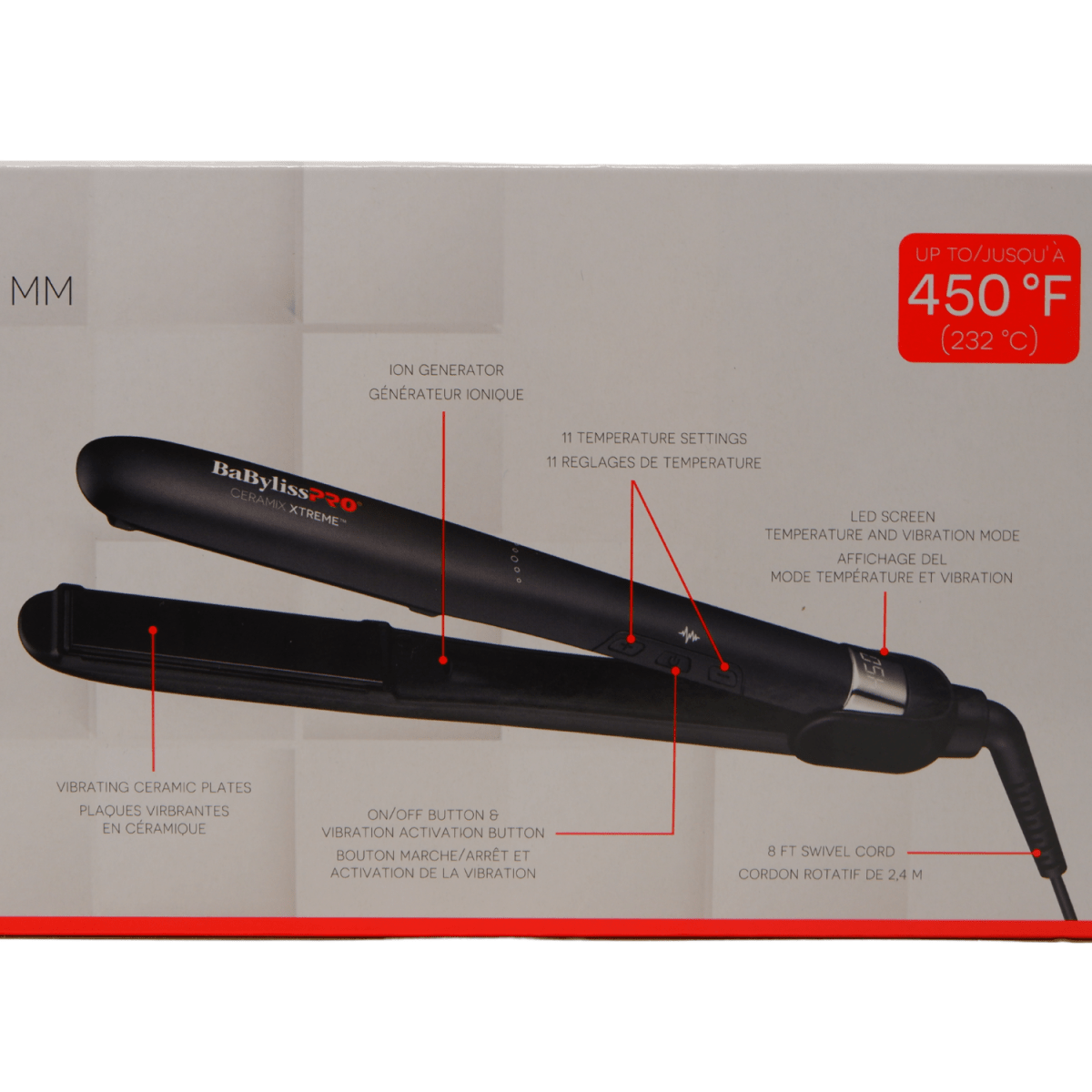 BABYLISS PRO_Vibrating Ceramic Flat Iron_Cosmetic World