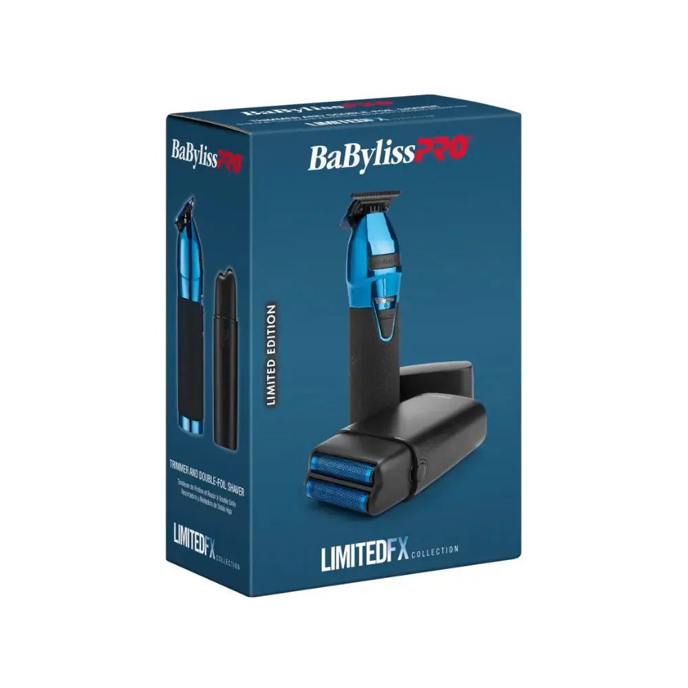 BabyLissPro_BlueFX+ Trimmer and FoilFX Double Foil Shaver_Cosmetic World