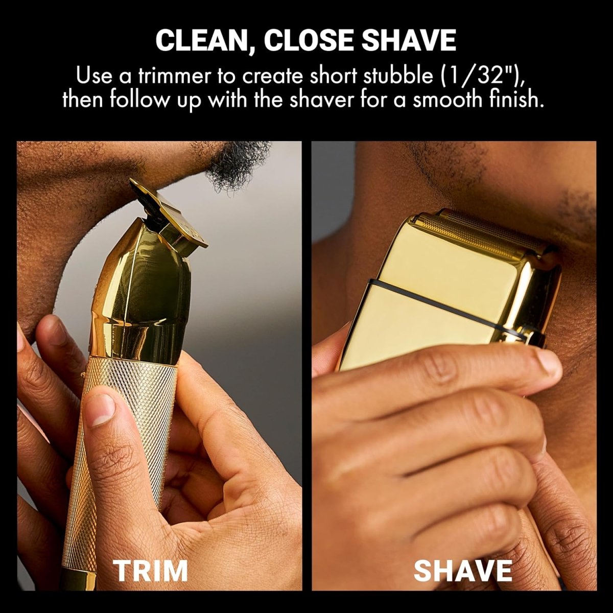 BabyLissPro_Gold Trimmer & Double-Foil Shaver Set – Limited Edition_Cosmetic World
