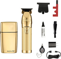 Thumbnail for BabyLissPro_Gold Trimmer & Double-Foil Shaver Set – Limited Edition_Cosmetic World