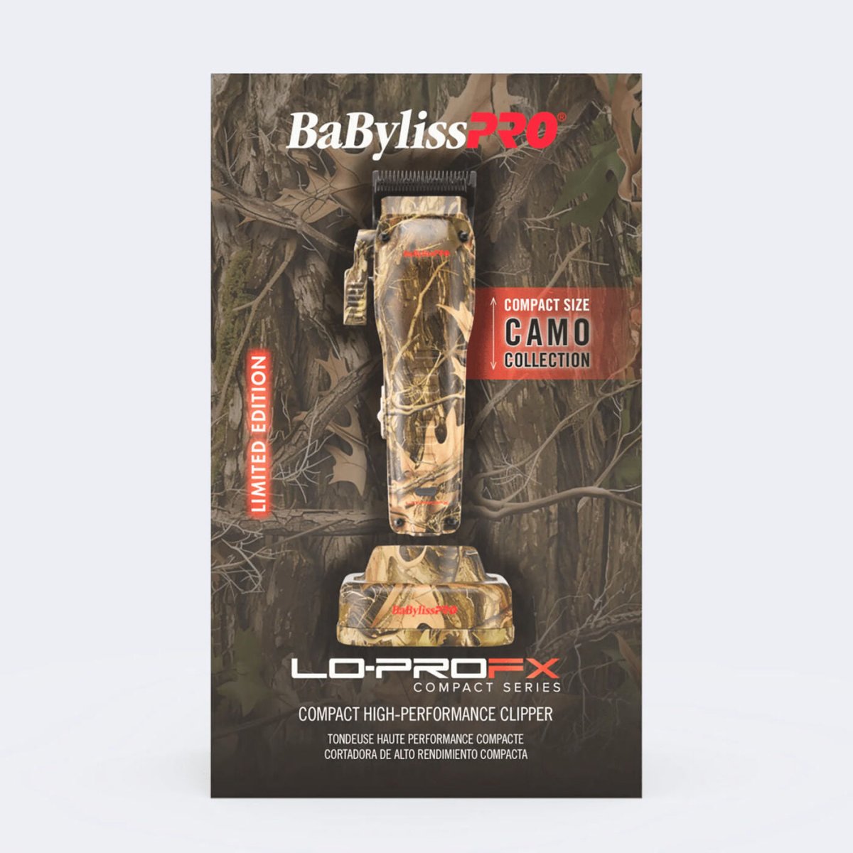 BabyLissPro_Lo - Pro FX Compact Series Camo Clipper_Cosmetic World