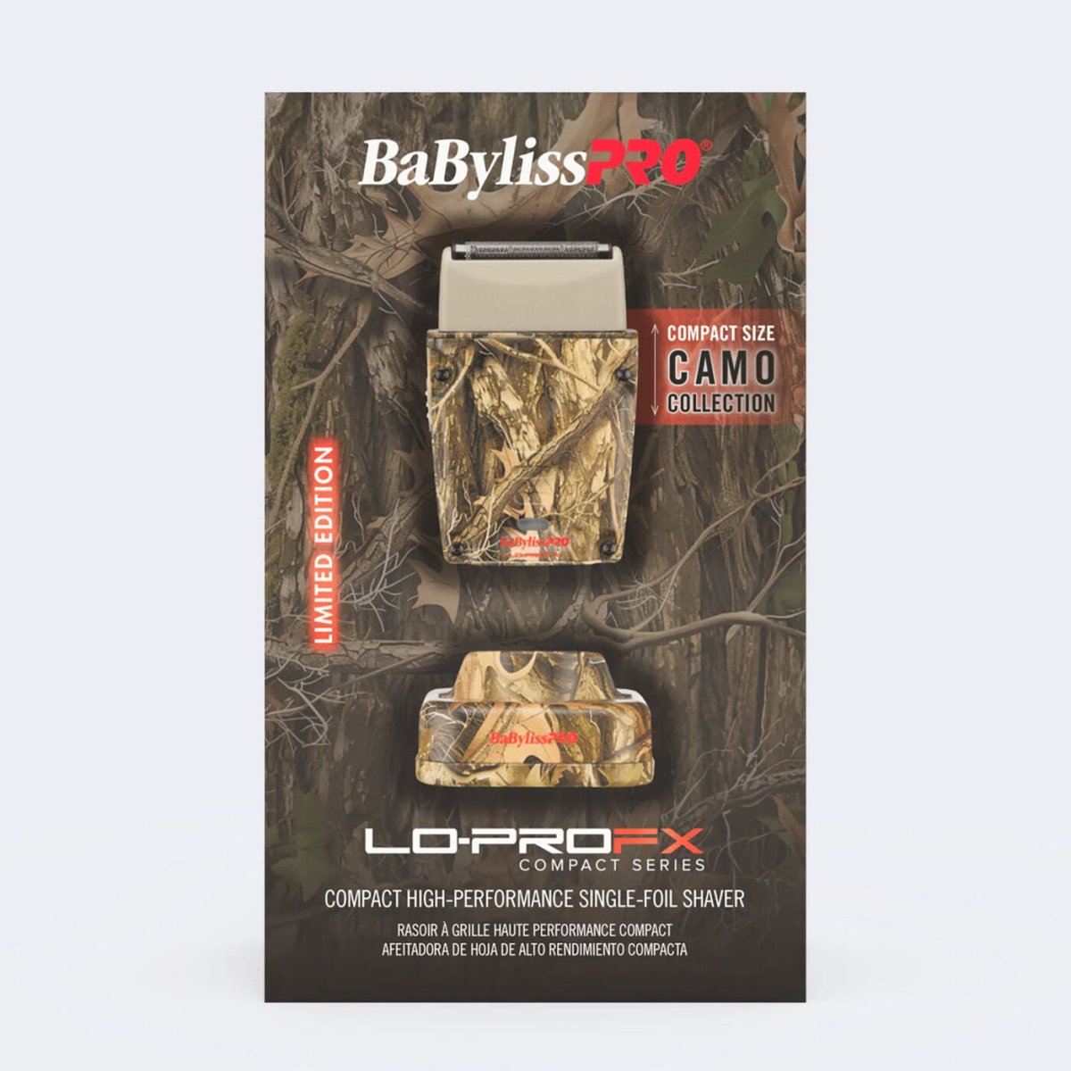BabyLissPro_Lo - Pro FX Compact Series Camo Single - Foil Shaver_Cosmetic World