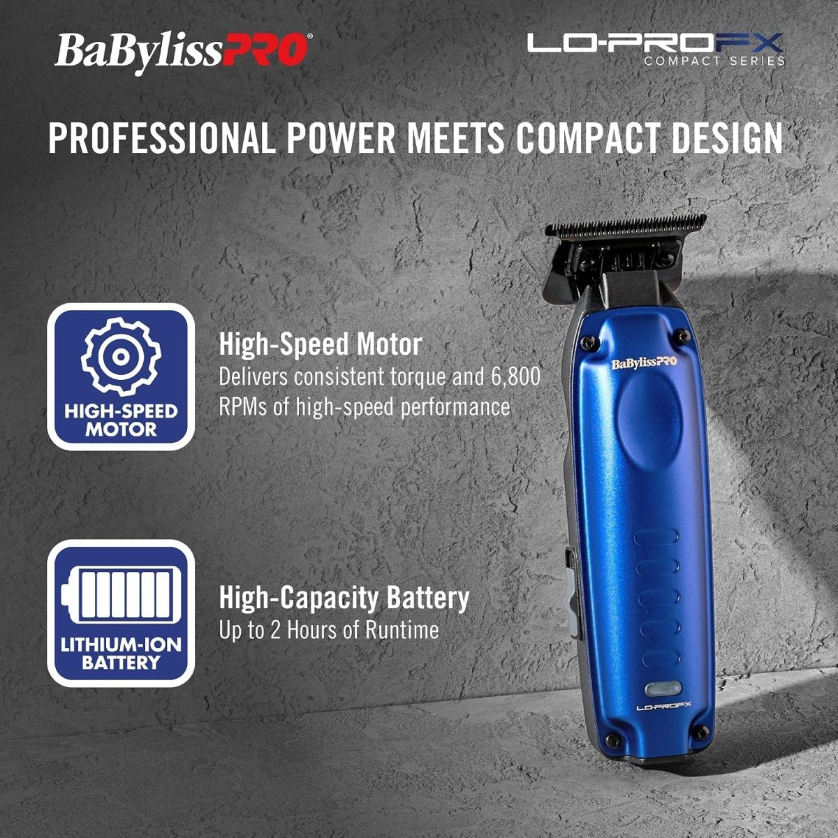 BabyLissPro_LO-PROFX Compact Series Trimmer & Shaver Set_Cosmetic World