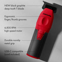 Thumbnail for BabyLissPro_Professional Performance Trimmer – Limited Edition Red_Cosmetic World