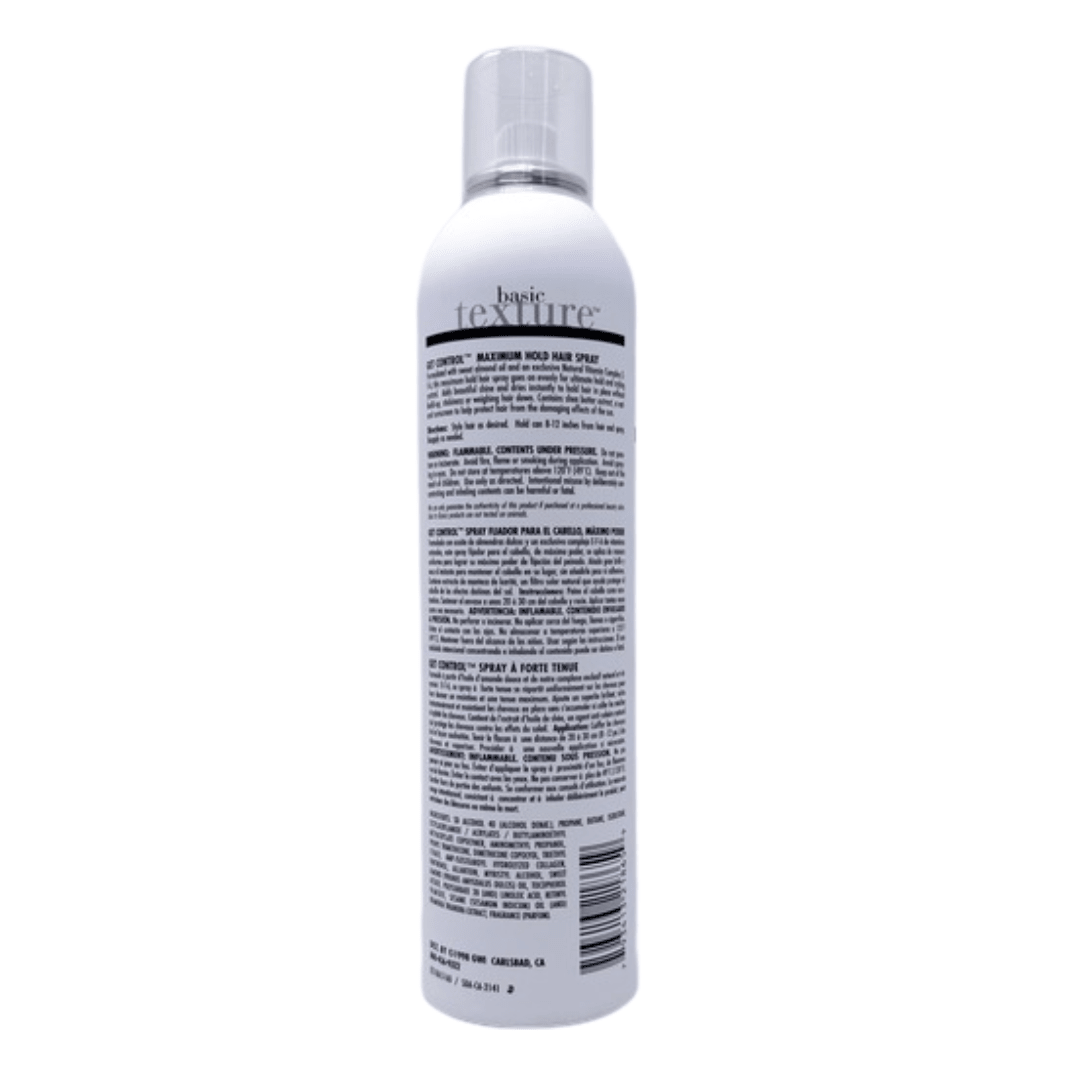 Back To Basics_Get Control maximum hold hair spray_Cosmetic World