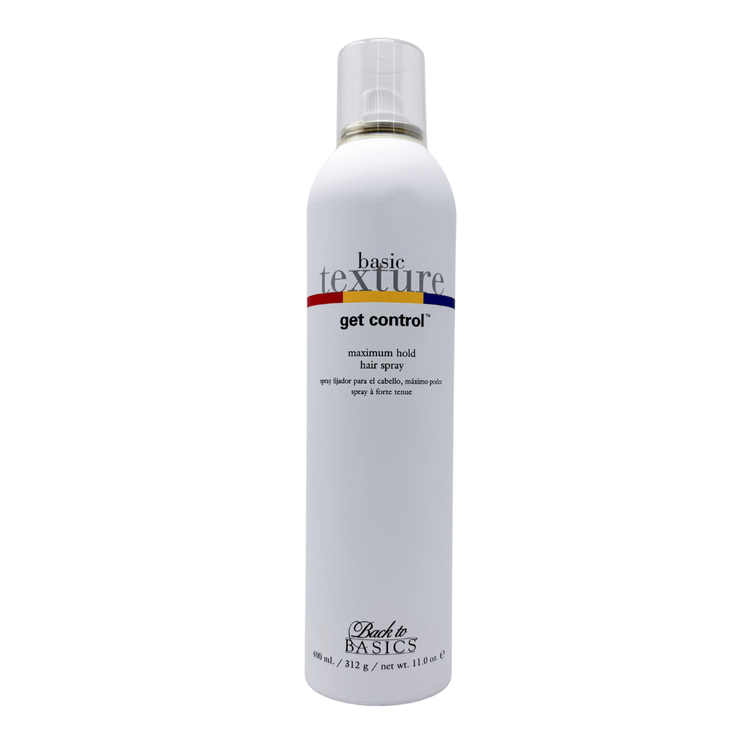 Back To Basics_Get Control maximum hold hair spray_Cosmetic World