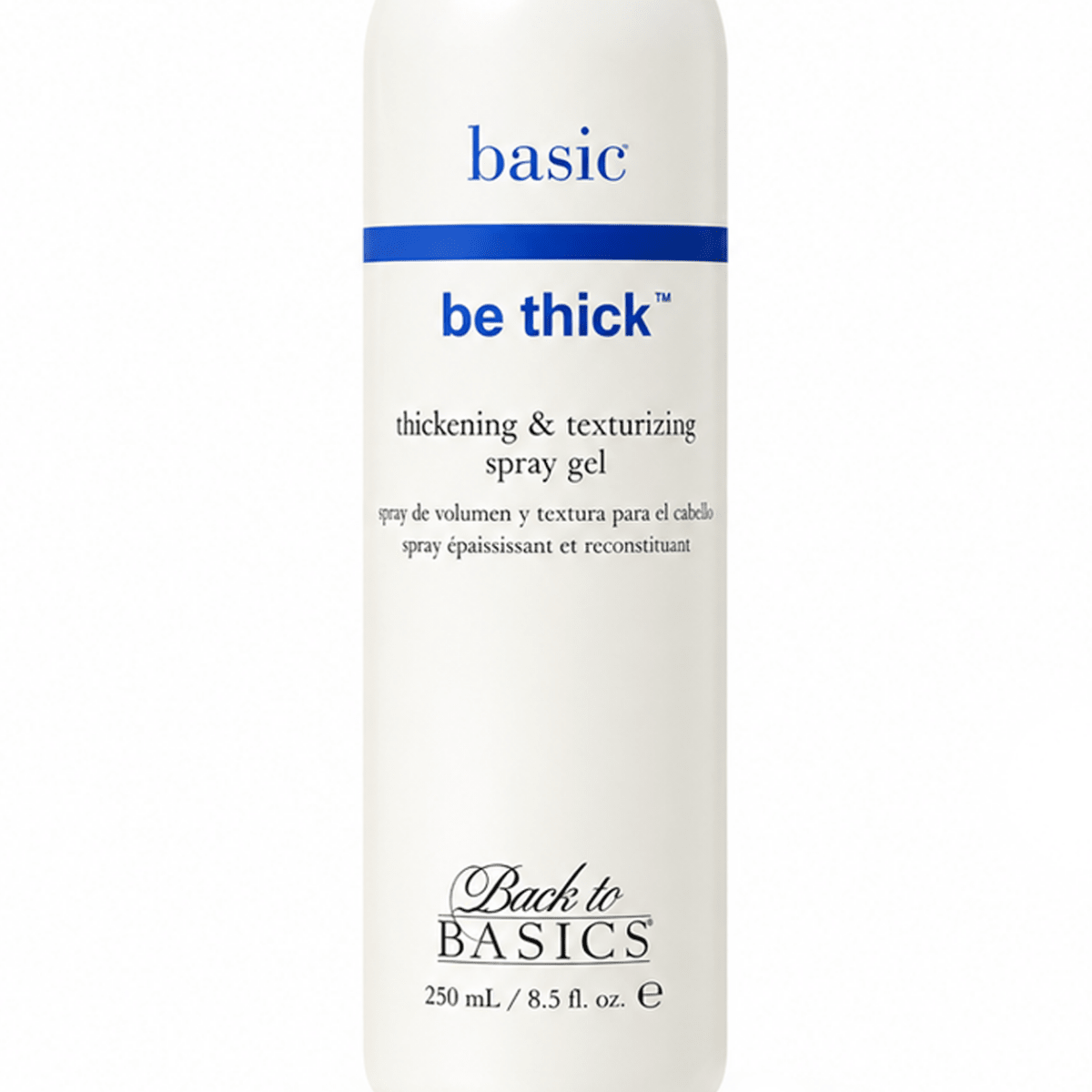 Back To Basics_Texture Be Thick Spray Gel_Cosmetic World