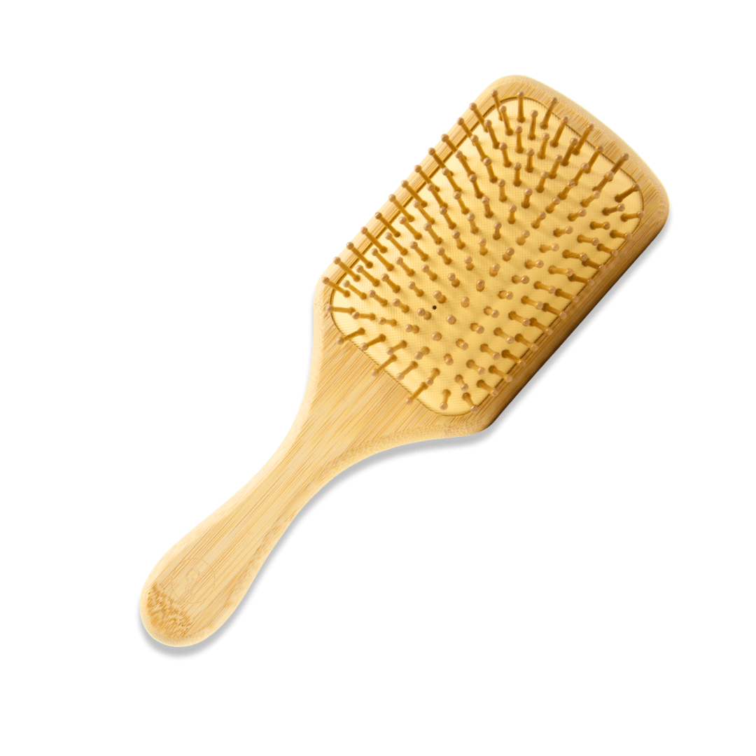 Cosmetic World_Bamboo Paddle Brush_Cosmetic World