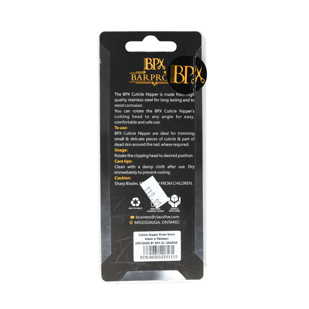 BarPro X_Cuticle Nail Clipper_Cosmetic World