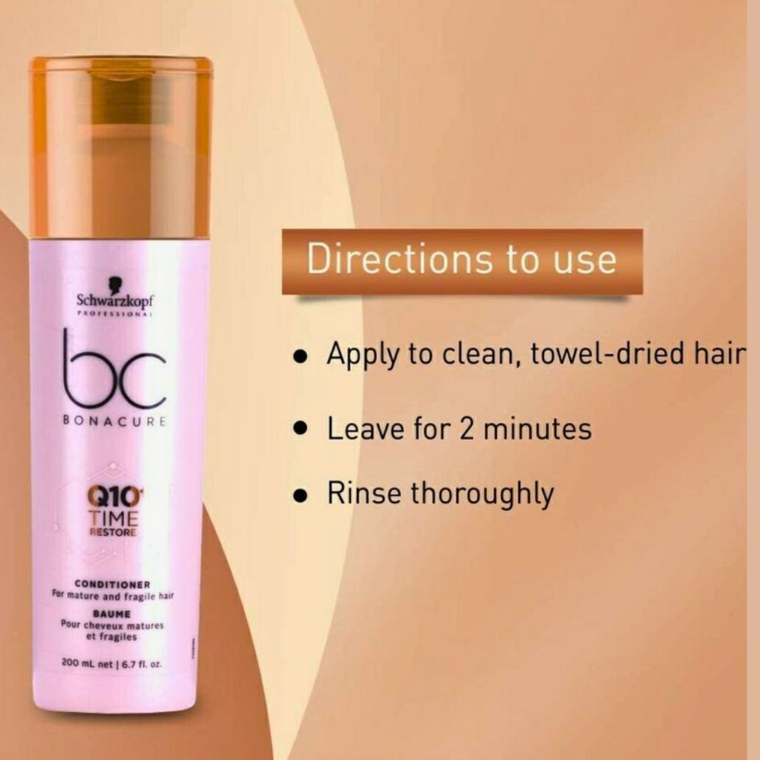 SCHWARZKOPF - BC BONACURE_BC Bonacure Q10+ Time Restore Conditioner_Cosmetic World